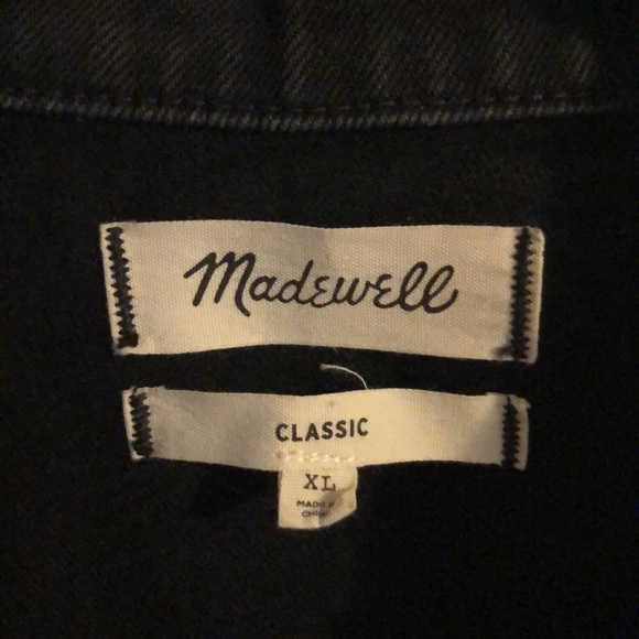 Madewell Black Jean Jacket - Picture 2 of 3